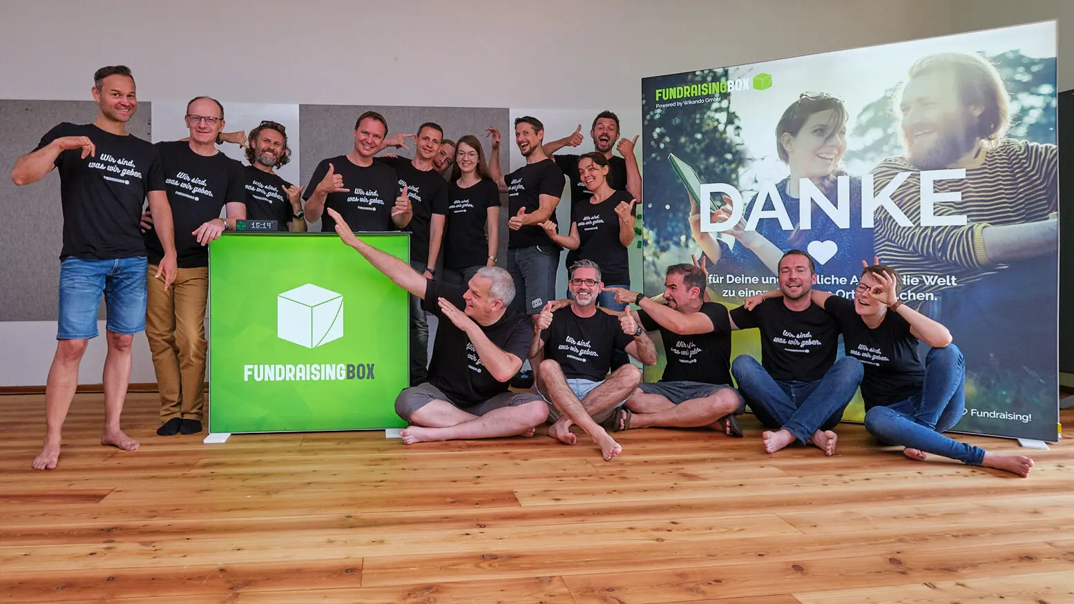 Teambild der FundraisingBox