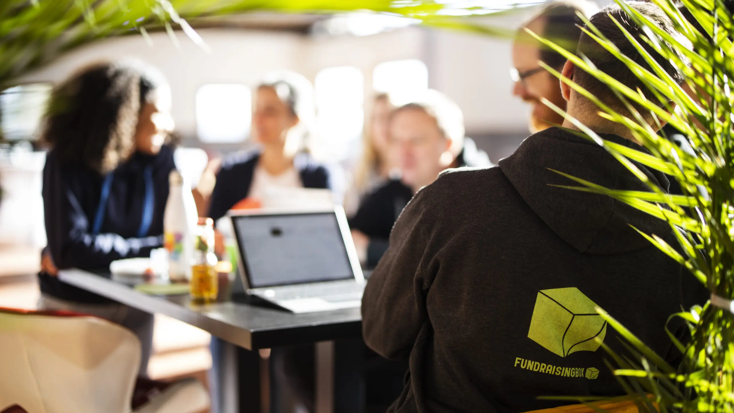 Gemeinsames Coworking bei der FundraisingBox
