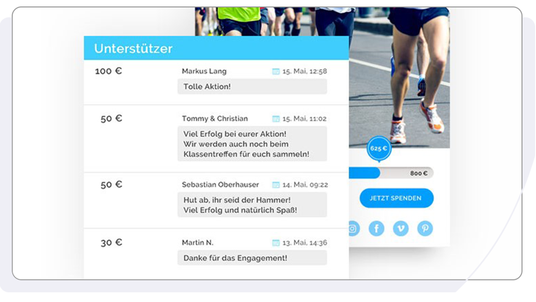 Spendenaktionen starten und schnell Spenden sammeln