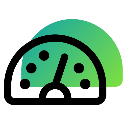 Icon Gauge Dashboard