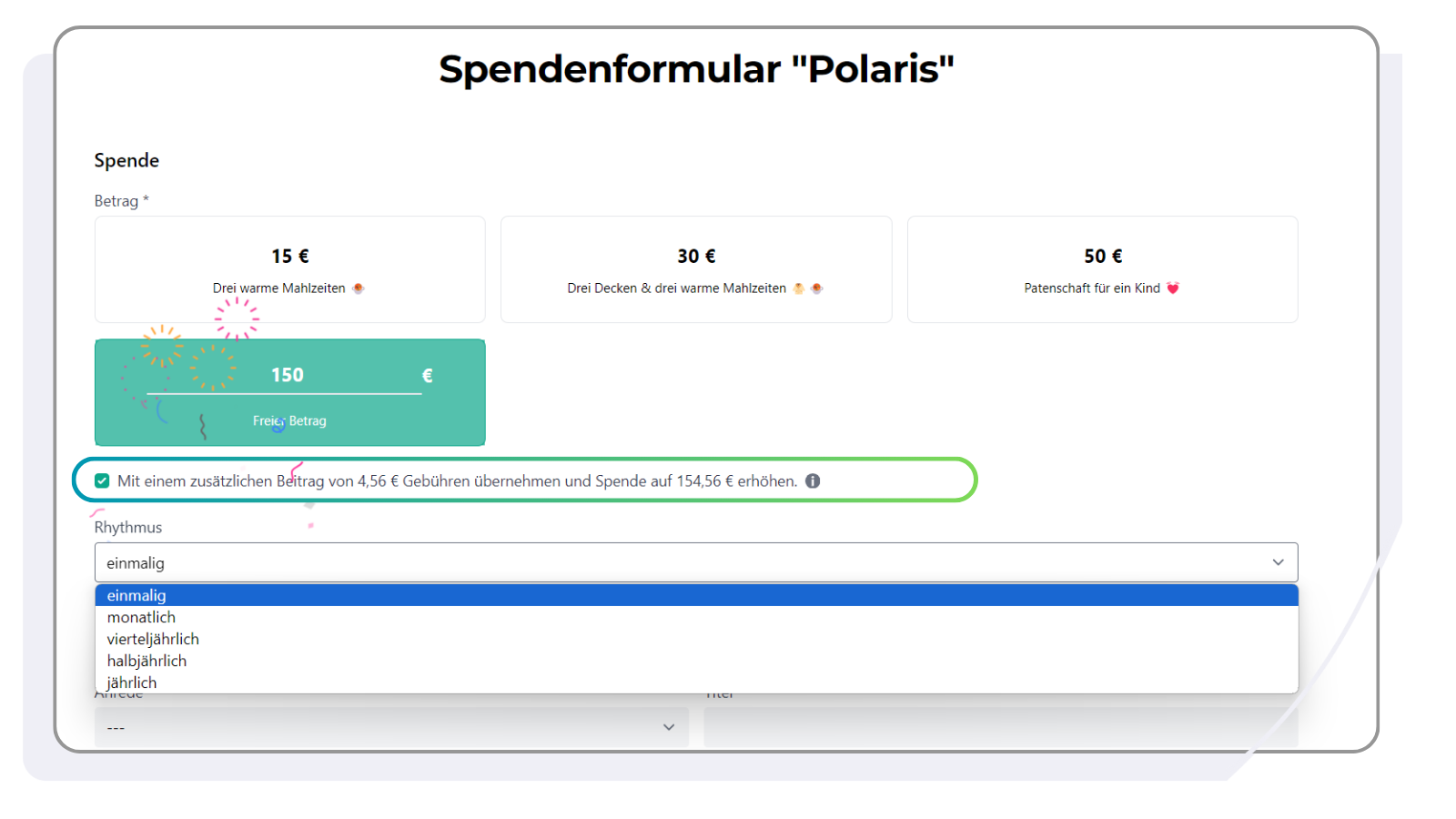 Sammle noch leichter und schneller Spenden - mit den Spendenformularen der FundraisingBox