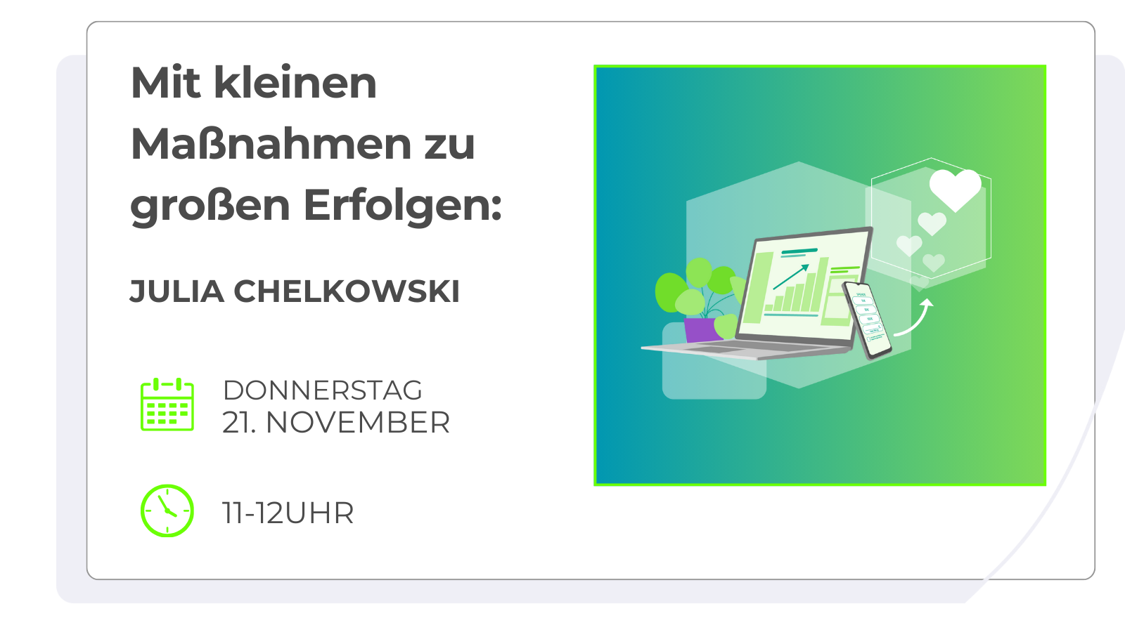 Bild zur Übersicht Anmeldung Webinar 