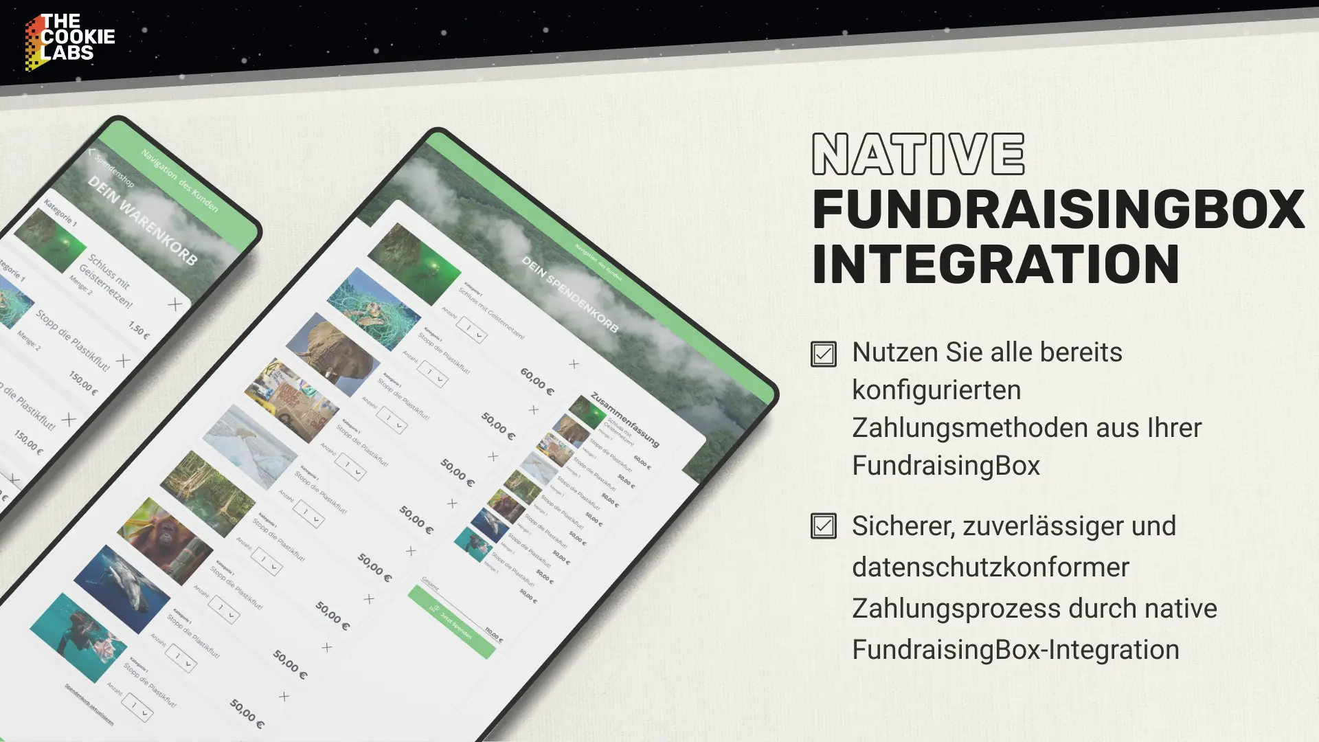 Native FundraisingBox Integration