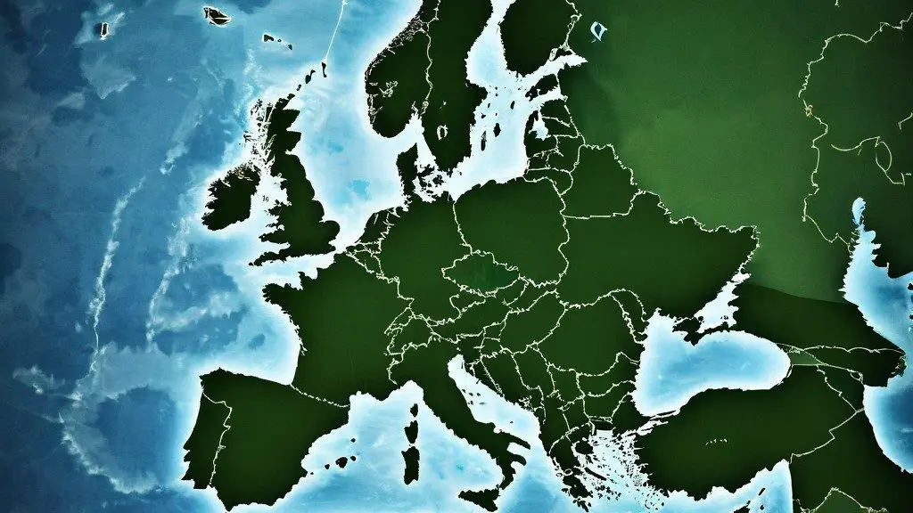 Eine Karte von Europa