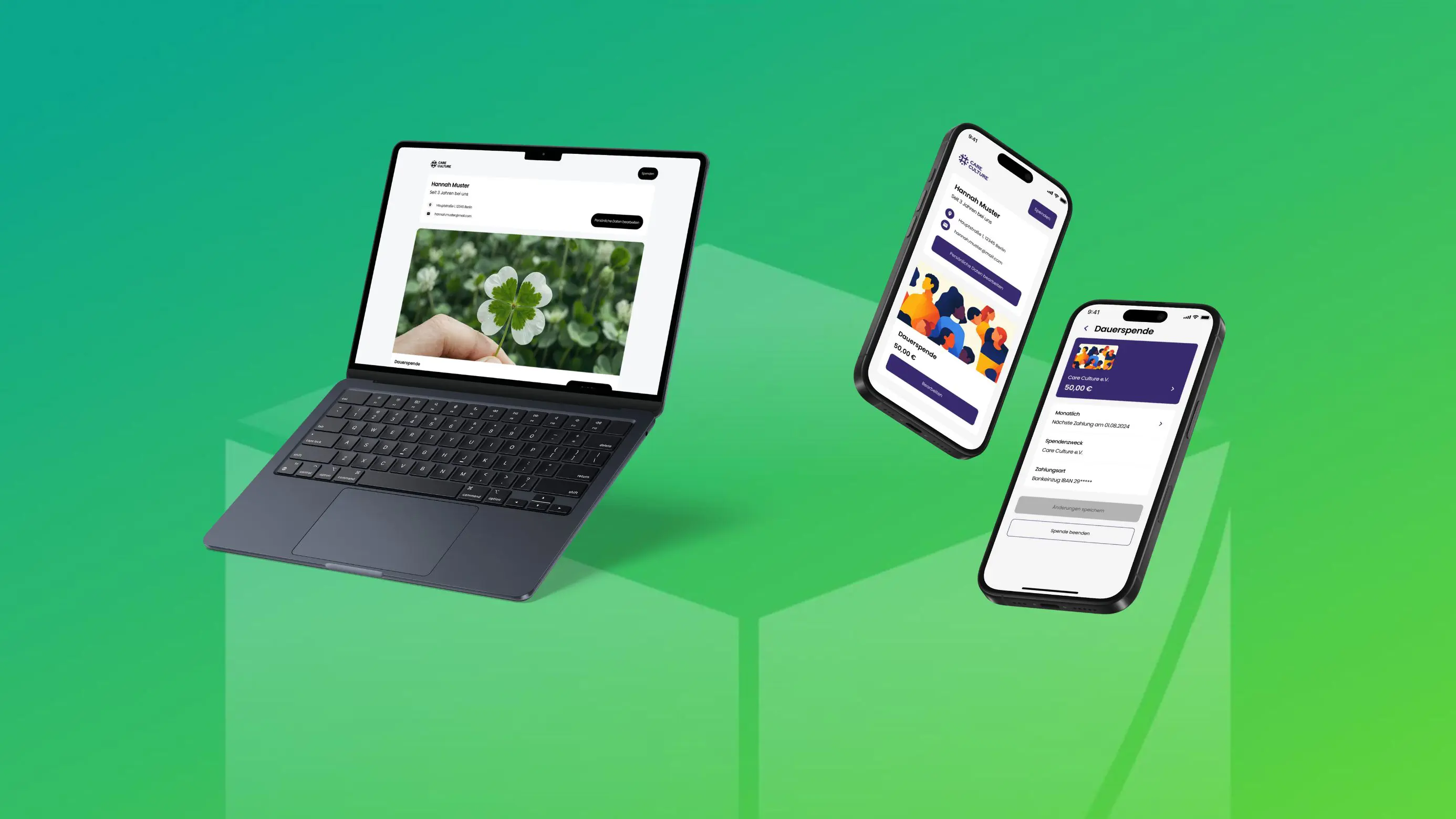 Spendenportal-coming-soon Übersicht