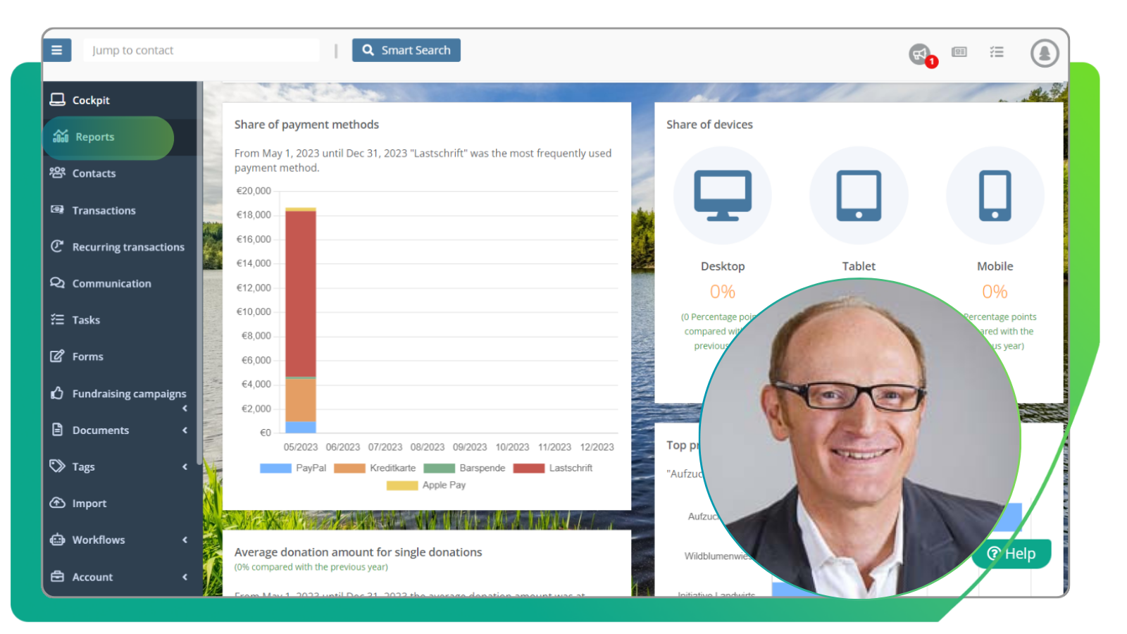 Webinar in english introduction to digital Fundraising with FundraisingBox