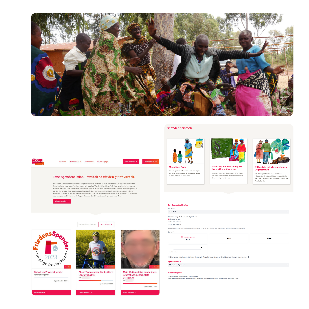 HelpAge Collage