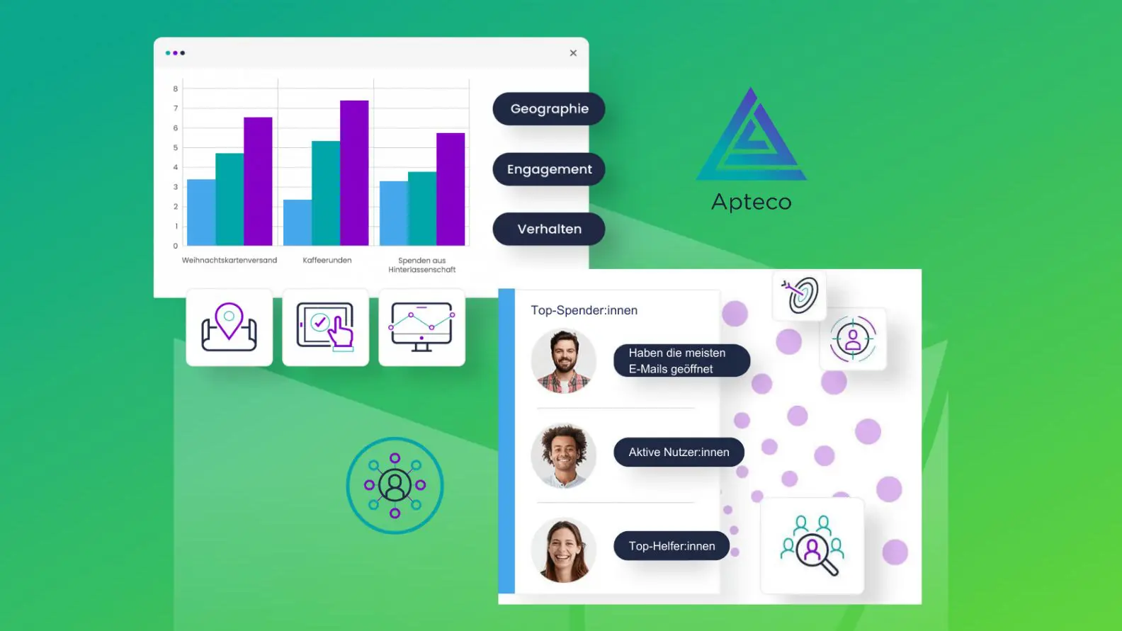 Apteco und FundraisingBox